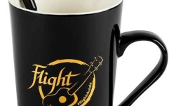 Cană No brand Mug - Black with Gold Logo