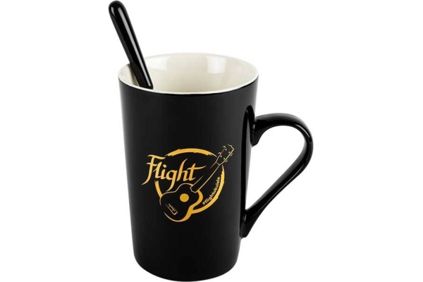 Mug - Black with Gold Logo