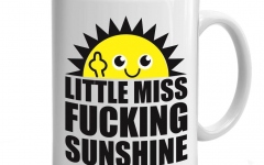 Cană pentru cafea No brand Cana Little Miss Fucking Sunshine