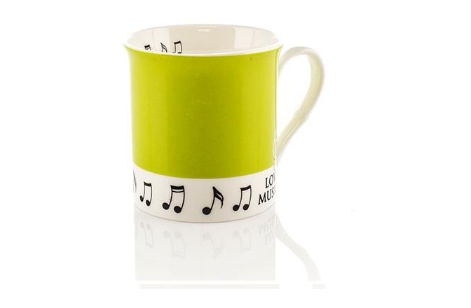 Cană pentru cafea No brand Little Snoring: Colour Block Mug - Pea Green