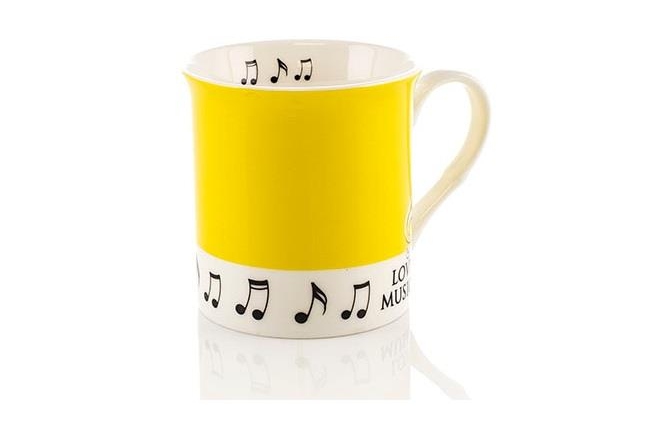 Cană pentru cafea No brand Little Snoring: Colour Block Mug - Yellow