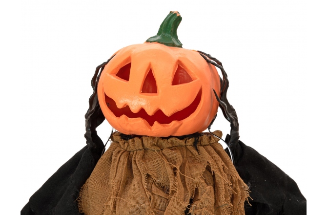 Cap dovleac Europalms Halloween Figure Pumpkin Head, animated 115cm