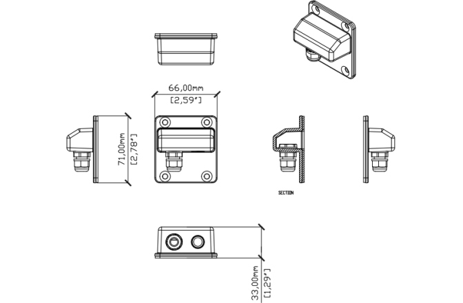 Capac de terminal  Optimal Audio CIPKIT-B
