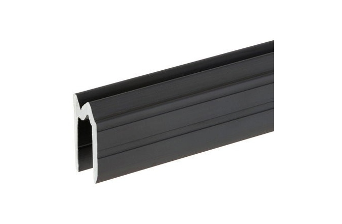 Capac hibrid din aluminiu Locație negru pentru material de 7 mm Adam Hall 6102 BLK