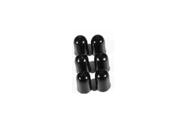 Cover Cap (6-pc set) 0,19 inch rubber - for MEINL clamp screw "Mini Bongo" Cover Cap (6-pc set) 0,19 inch rubber - for MEINL clamp screw "Mini Bongo"