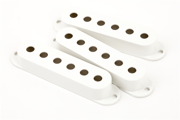 Pickup Covers Stratocaster White 