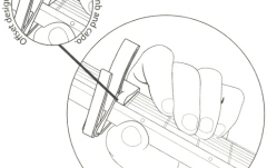 Capodastru chitară Grover GP750RD Ultra Capo - Matte Red