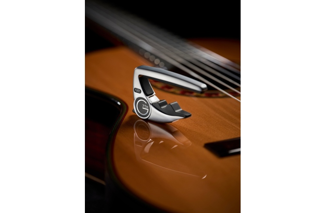 Capodastru G7th  Performance Classic Guitar, silver