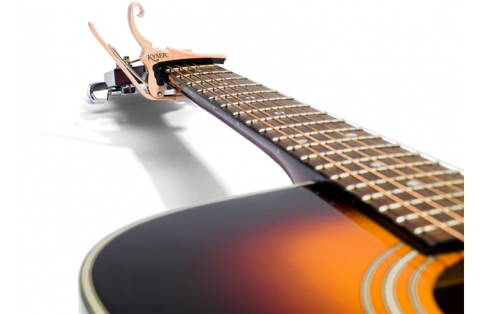 Capodastru Kyser Quick-Change Capo Acoustic Guitar Maple