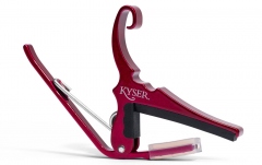 Capodastru Kyser Quick-Change Capo Acoustic Guitar Ruby Red