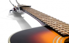 Capodastru Kyser Quick-Change Capo Acoustic Guitar Silver