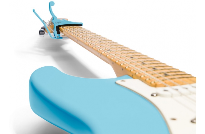 Capodastru Kyser Quick-Change Capo Electric/Fender Daphne Blue