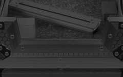 Carcasă console Rane UDG Ultimate Flight Case Rane Performer & Four Plus (Laptop Shelf + Wheels) 