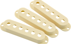 Carcase de Doze pentru Chitară Fender Road Worn Stratocaster Pickup Covers Aged White (3)