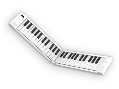 Folding Piano 49 Keys White