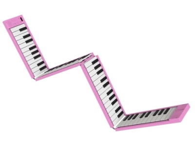Folding Piano 88 Keys Pink