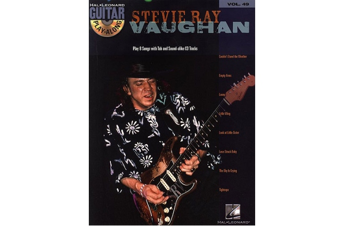 Carte + CD No brand Guitar Play-Along Volume 49: Stevie Ray Vaughan