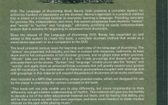 Carte + CD Meinl Benny Greb "The language of drumming" Textbook incl. MP3-CD