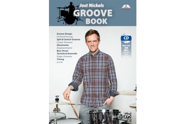 Jost Nickel "Groove Book" textbook incl. MP3-CD - German