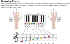 Carte de cântece No brand Piano-by-Color - Pop Songs