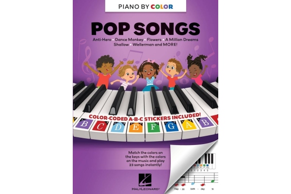 Piano-by-Color - Pop Songs