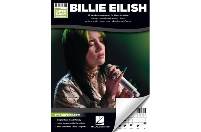 Carte partituri No brand Billie Eilish Super Easy Songbook