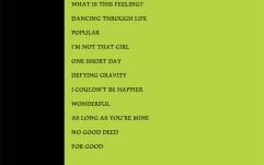 Carte partituri pian / voce No brand Wicked Piano/Vocal Selection