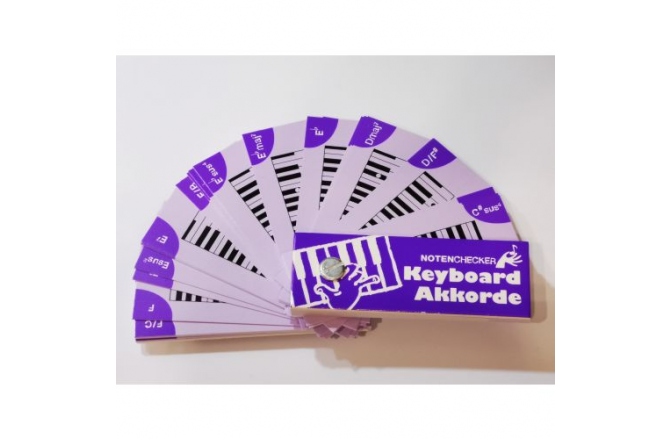Carte pentru claviaturi No brand Notecrackers Keyboard Chords