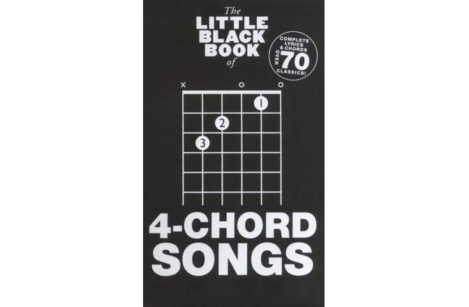 Carte No brand The Little Black Book of 4-Chord Songs