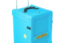 Case Cajon Hardcase Cajon Case - Light Blue/full velour Lining