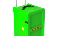 Case Cajon Hardcase Cajon Case - Light Green/full velour Lining