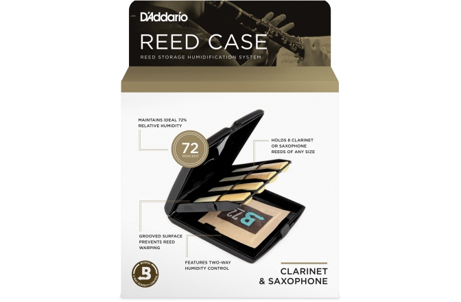 Case de transport ancii Daddario Woodwinds Reed Case Universal