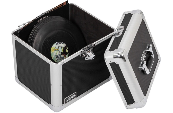 Case pentru vinyl-uri UDG Record Case 80 Vinyl - Silver