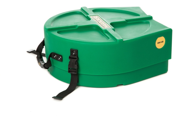 Case Tom Hardcase Tom Case 14" (10“ - 14“) - Dark Green / fully lined