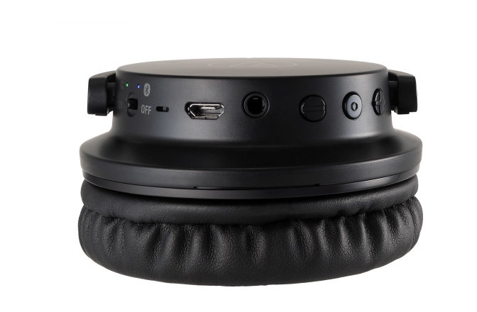Casti audio noise-cancelling Audio-Technica ANC-500BT Black