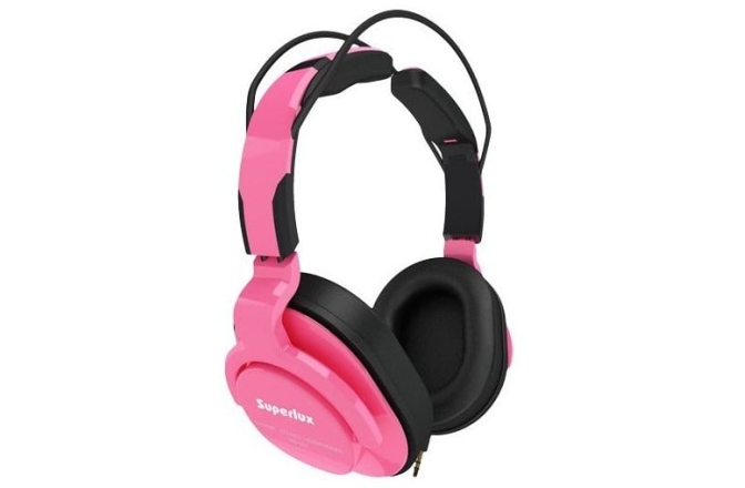 Casti audio<br /> Superlux HD661 Hot Pink