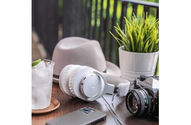 Căști Bluetooth dinamice Audio-Technica ATH-M20X BT WH