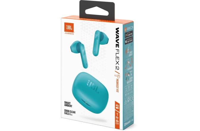 Căști Bluetooth In-Ear JBL Wave Flex 2 Blue