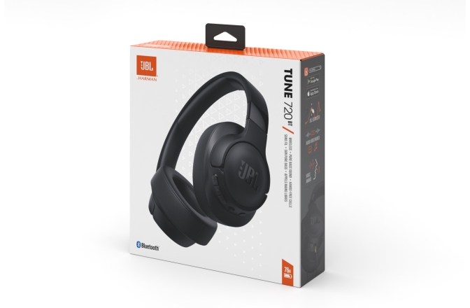 Căști Bluetooth JBL Tune 720BT Black