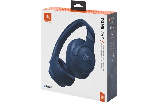 Căști Bluetooth JBL Tune 720BT Blue