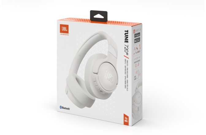 Căști Bluetooth JBL Tune 720BT White