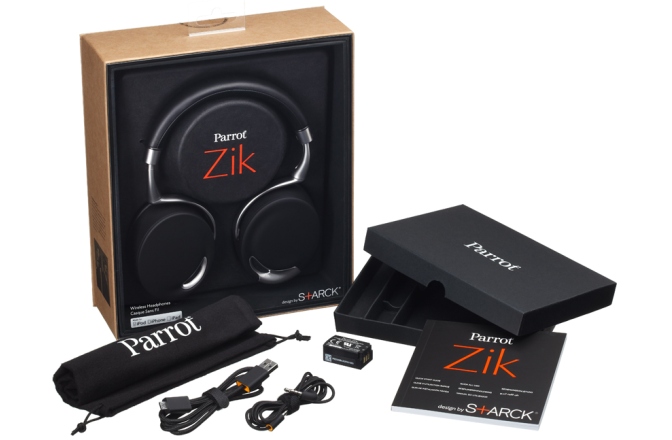 Casti Bluetooth noise-cancelling Parrot Zik