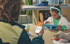 Căști Bluetooth pentru copii JBL Junior 320BT Green