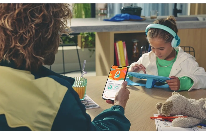 Căști Bluetooth pentru copii JBL Junior 320BT Green