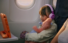 Căști Bluetooth pentru copii JBL Junior 320BT Purple