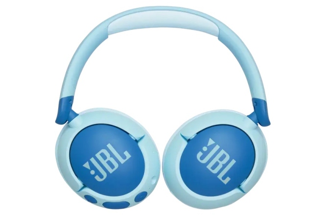 Căști Bluetooth pentru copii JBL Junior 470NC Blue