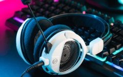 Caști gaming / multimedia Audio-Technica ATH-GDL3 White