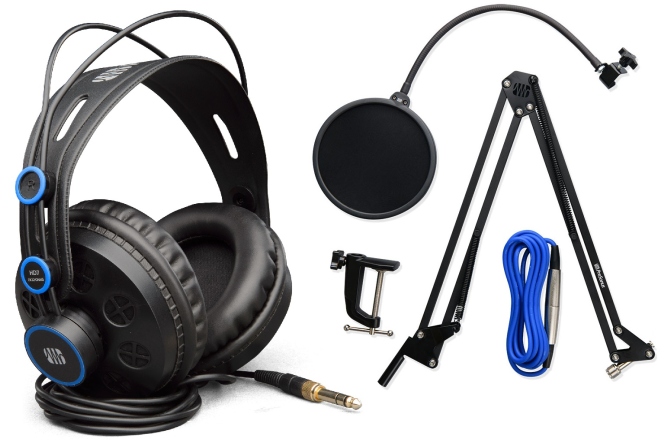 Căști HD7 + accesorii broadcast Presonus Broadcast Accessory Pack