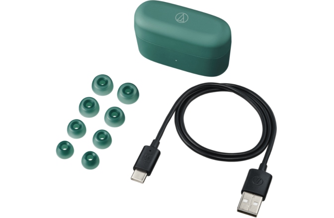 Căști in-ear wireless Audio-Technica ATH-CKS30TW+ Green