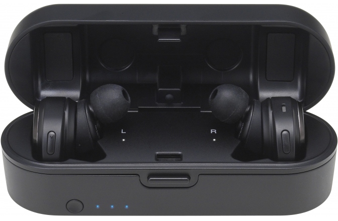 Casti in-ear wireless Audio-Technica CKR7 True Wireless BK